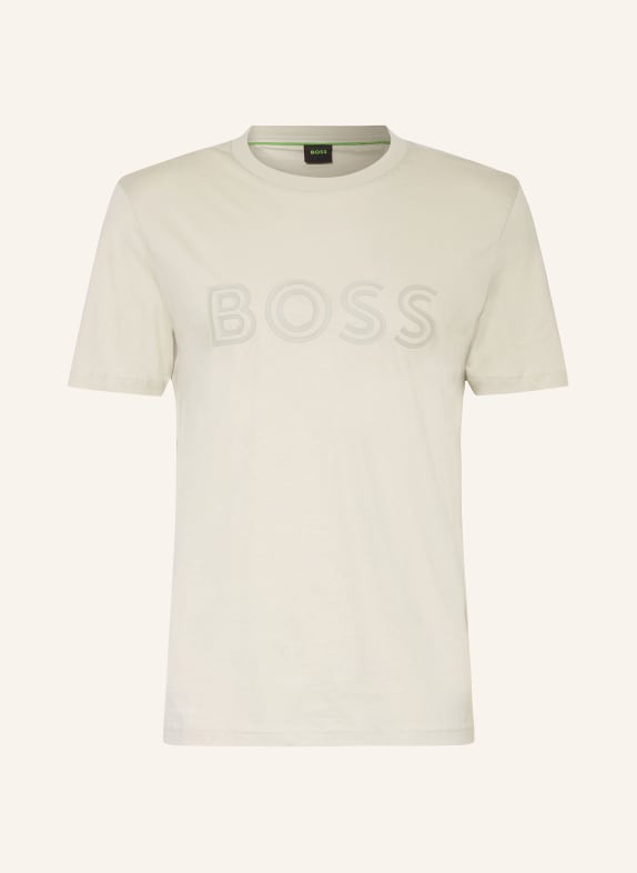 BOSS T-shirt BEŻOWY