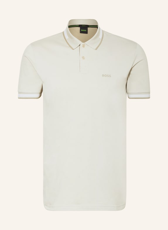 BOSS Piqué-Poloshirt PAUL Slim Fit BEIGE