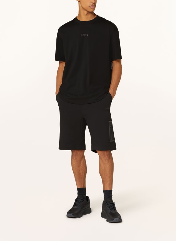 BOSS Tricou NEGRU