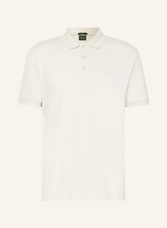 BOSS Strick-Poloshirt PADDY Relaxed Fit CREME