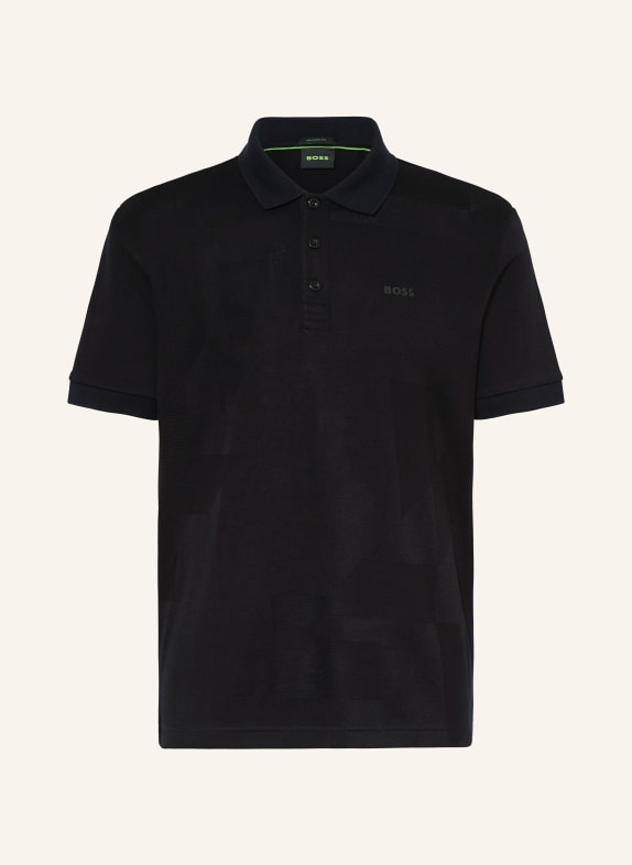 BOSS Strick-Poloshirt PADDY Relaxed Fit SCHWARZ