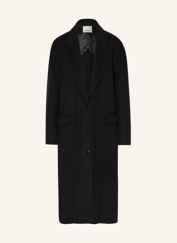 ISABEL MARANT Wool coat EFEZIA BLACK