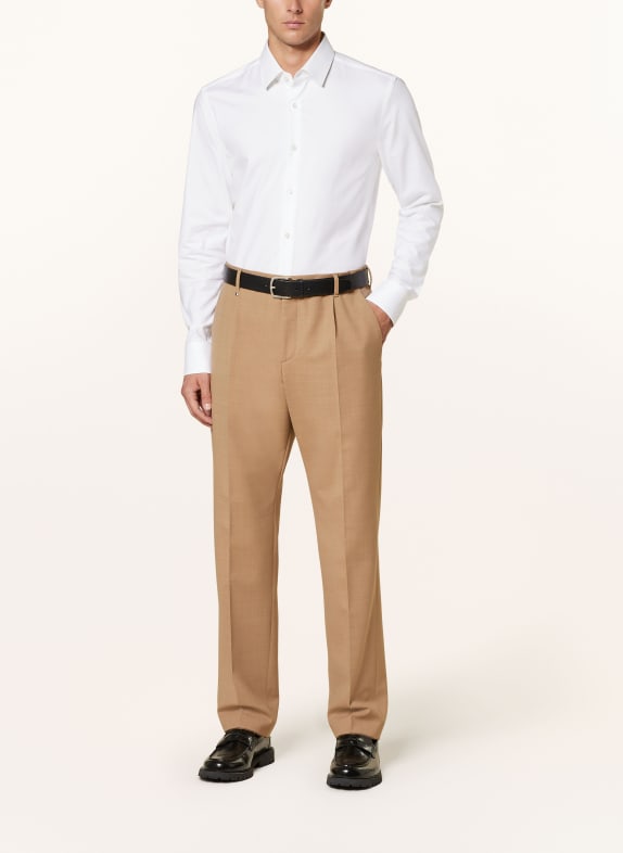 BOSS Koszula HANK slim fit BIAŁY