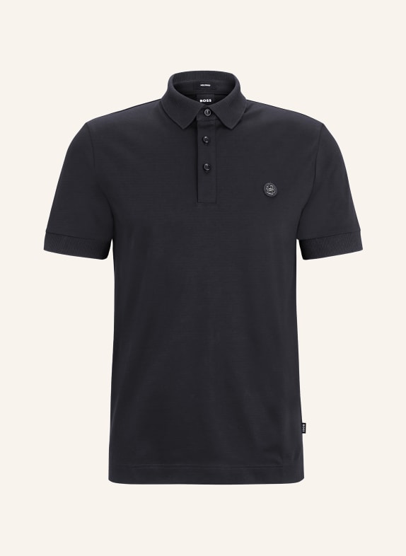 BOSS Jersey-Poloshirt PARRIS DUNKELBLAU