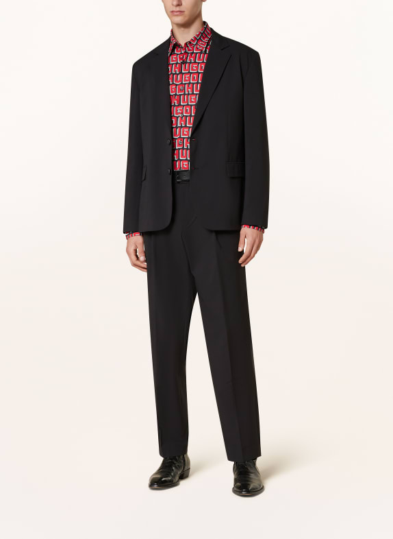 HUGO Anzug HU/GO243X Slim Fit SCHWARZ