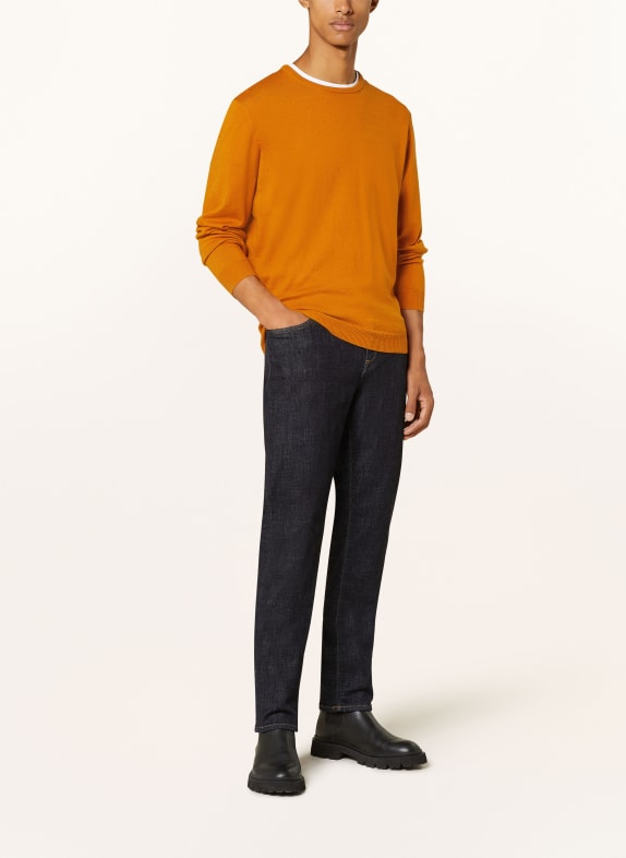 STROKESMAN'S Pullover DUNKELORANGE