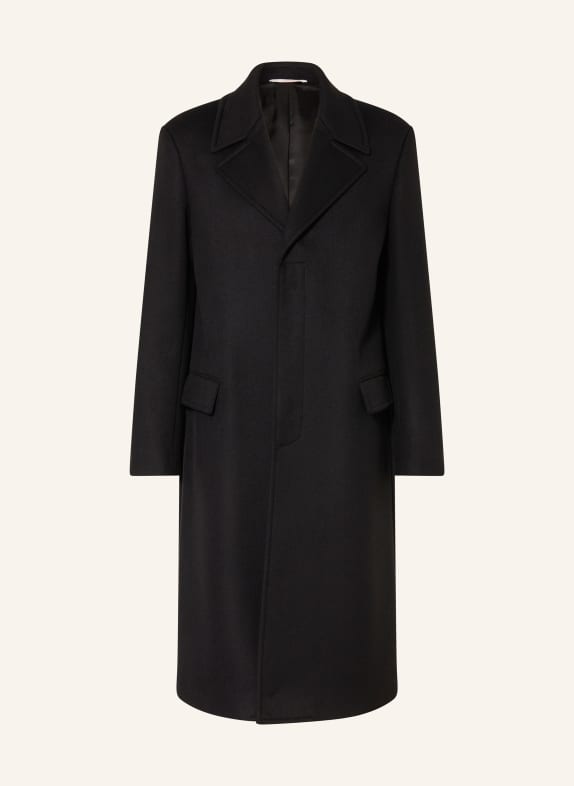 VALENTINO Wool coat BLACK