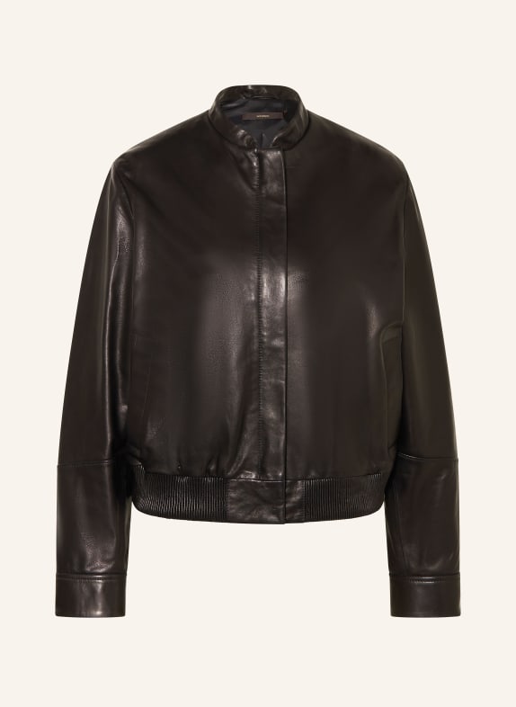 windsor. Lederblouson SCHWARZ