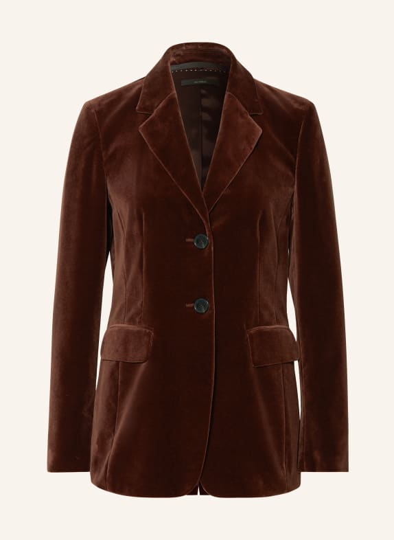 windsor. Velvet blazer DARK BROWN