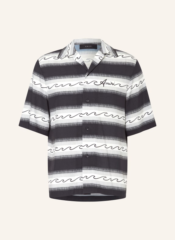 AMIRI Hemd Comfort Fit SCHWARZ/ WEISS/ GRAU