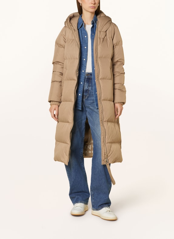 Marc O'Polo Down coat LIGHT BROWN