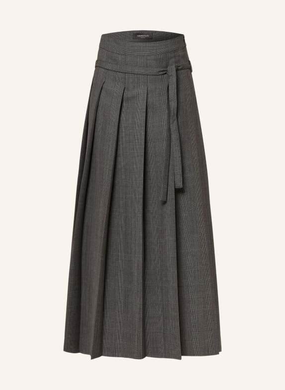 FABIANA FILIPPI Skirt GRAY/ DARK GRAY