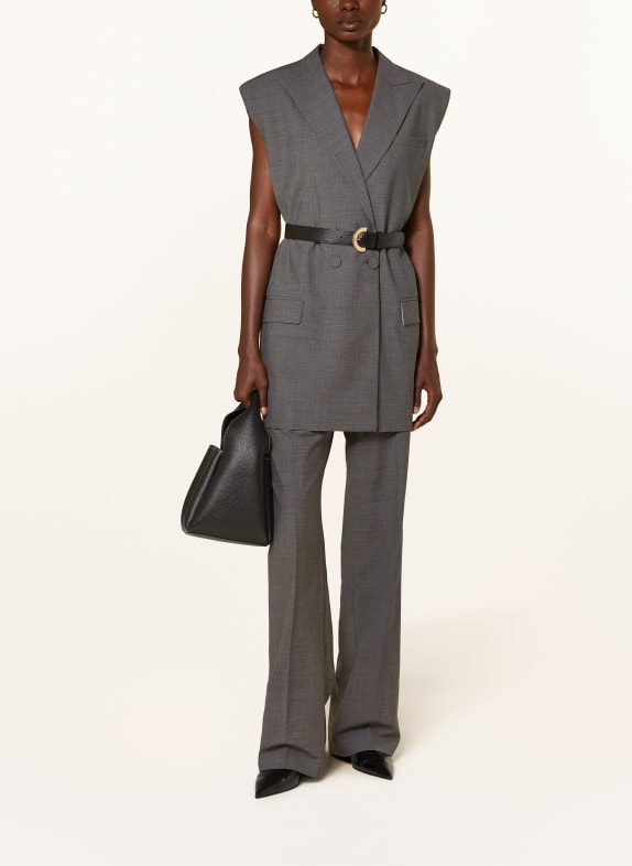 FABIANA FILIPPI Blazer vest GRAY