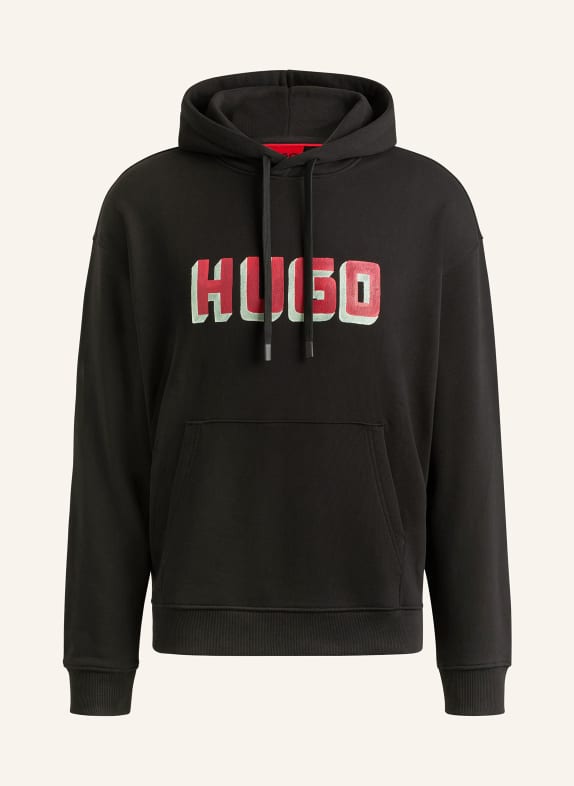 HUGO Hoodie DIQUERIO SCHWARZ