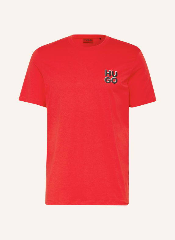 HUGO T-Shirt DIMONITI ROT