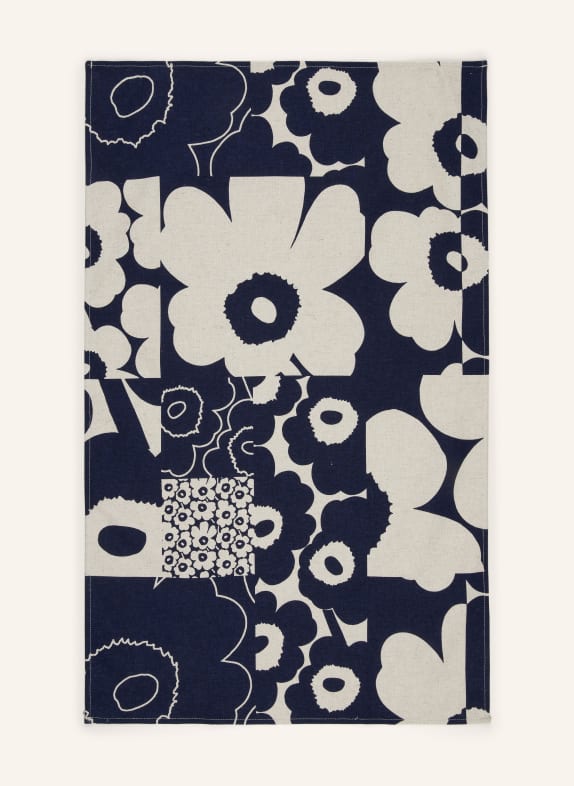 marimekko Dish towel UNIKKO KOLLAASI DARK BLUE/ LIGHT GRAY