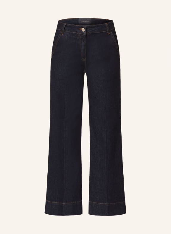 ELENA MIRO Flared jeans DARK BLUE