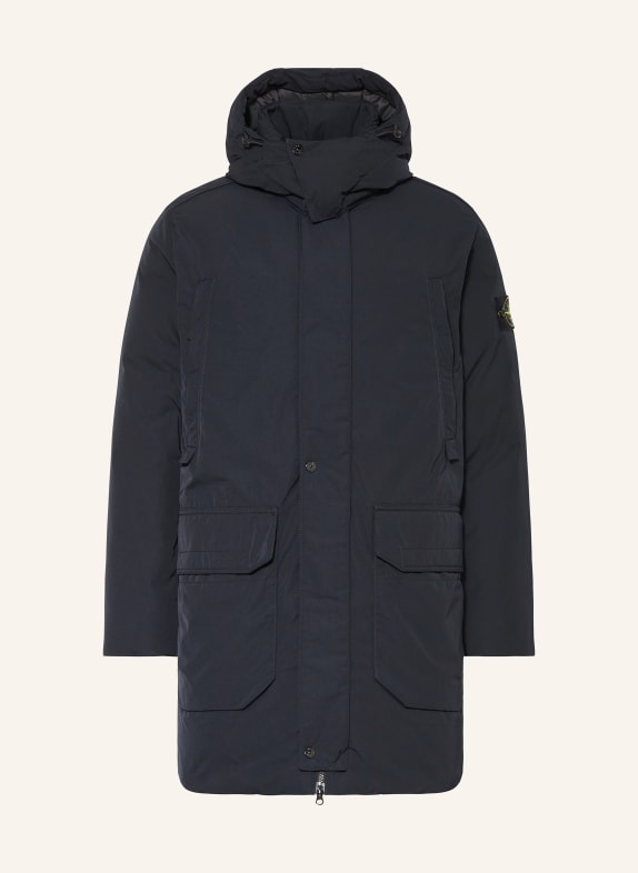 STONE ISLAND Péřová parka TMAVĚ MODRÁ