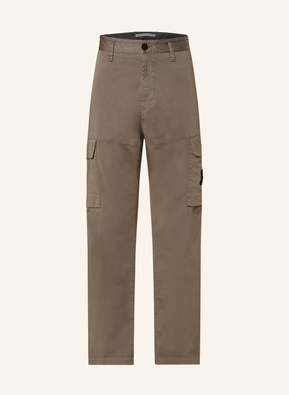 STONE ISLAND Cargohose Regular Fit BRAUN