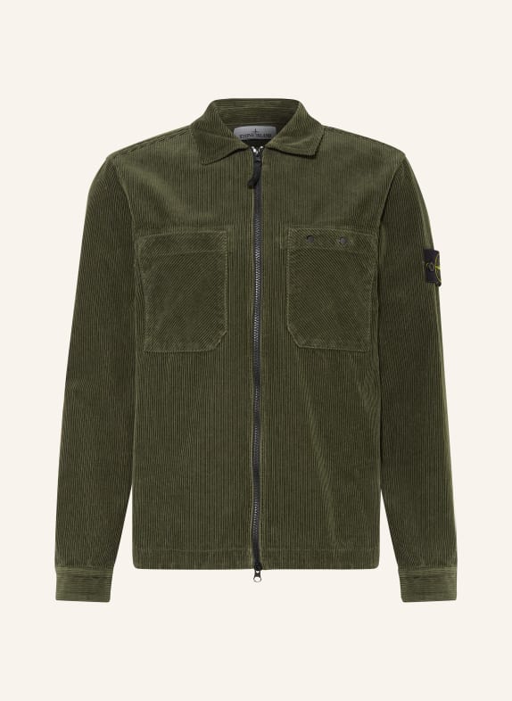 STONE ISLAND Cord-Overjacket KHAKI