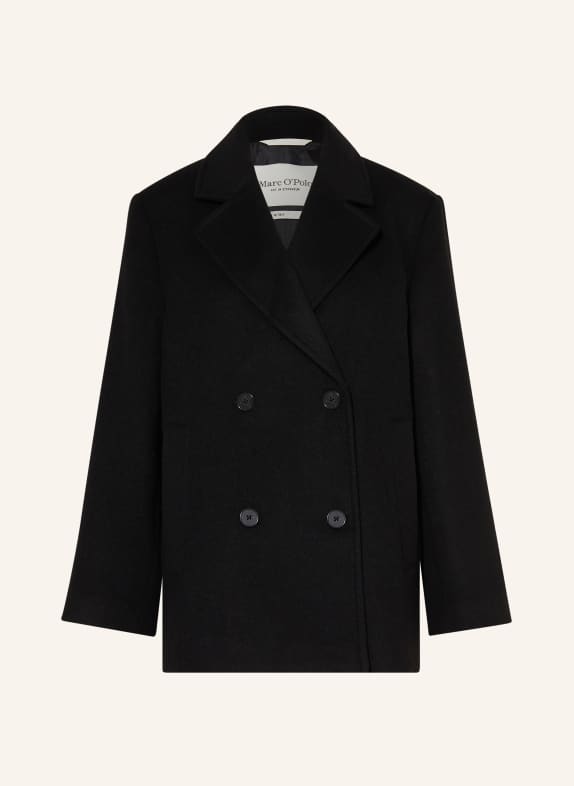 Marc O'Polo Pea coat BLACK