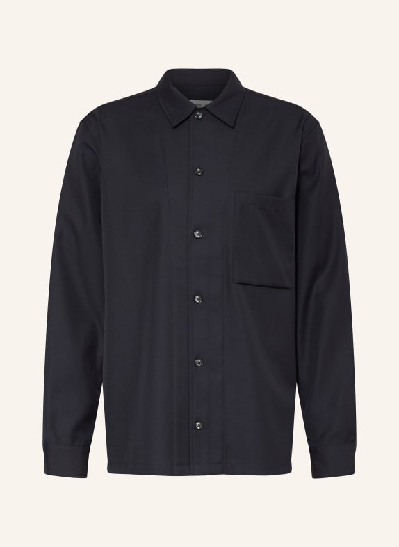 SAMSØE  SAMSØE Overshirt SADAMON DUNKELBLAU