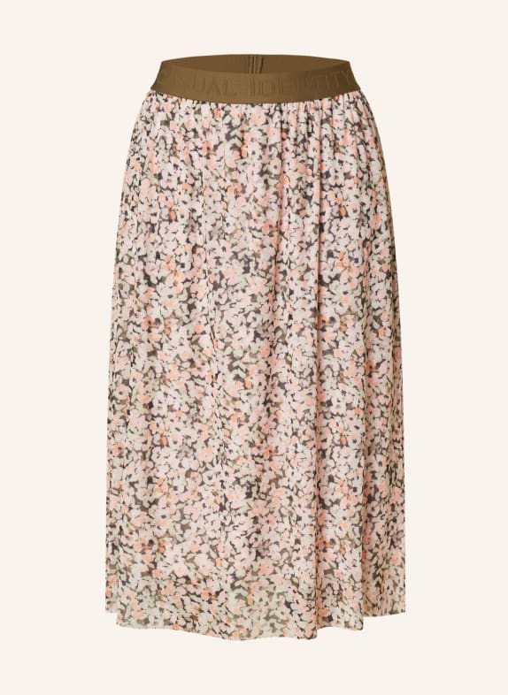 Calvin Klein Jeans Mesh skirt DARK GREEN/ LIGHT PINK