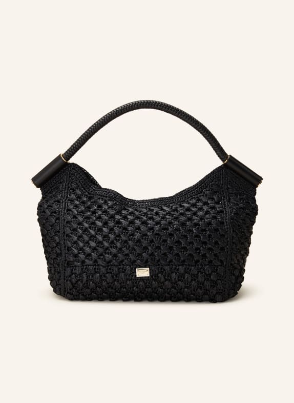 DOLCE & GABBANA Schultertasche mit Pouch SCHWARZ