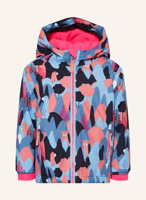 killtec Skijacke FISW 29 HELLBLAU/ BLAUGRAU/ ROSÉ