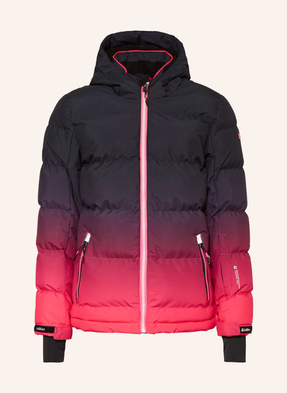 killtec Skijacke KSW 330 NEONPINK/ FUCHSIA/ SCHWARZ