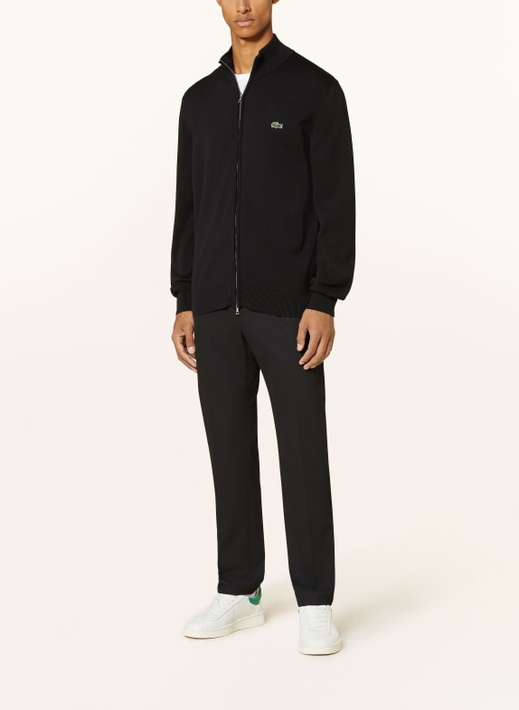 LACOSTE vest ZWART