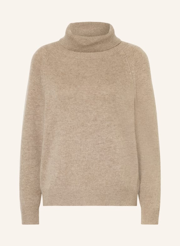 MRS & HUGS Rollkragenpullover mit Cashmere BEIGE