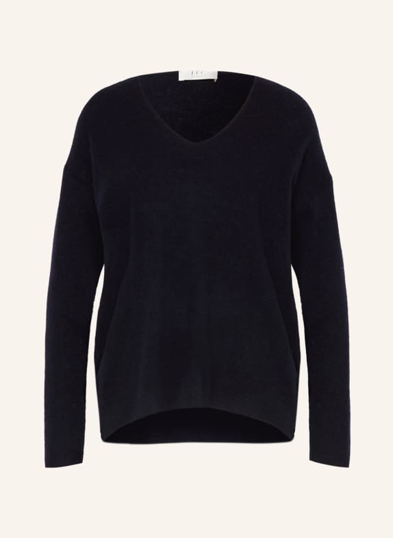 FFC Pullover mit Cashmere DUNKELBLAU