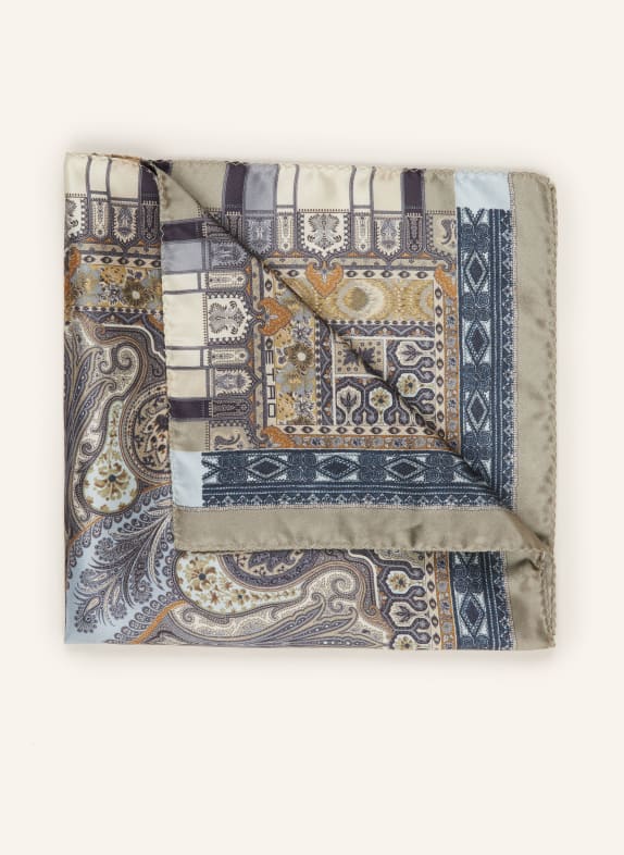 ETRO Pocket square GRAY/ BLUE GRAY