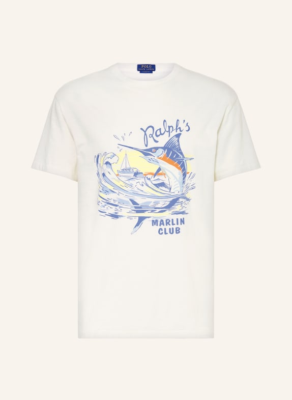 POLO RALPH LAUREN T-shirt BIAŁY/ NIEBIESKI