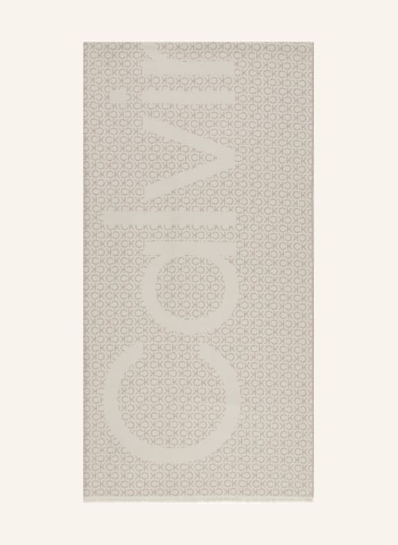 Calvin Klein Schal CREME/ TAUPE