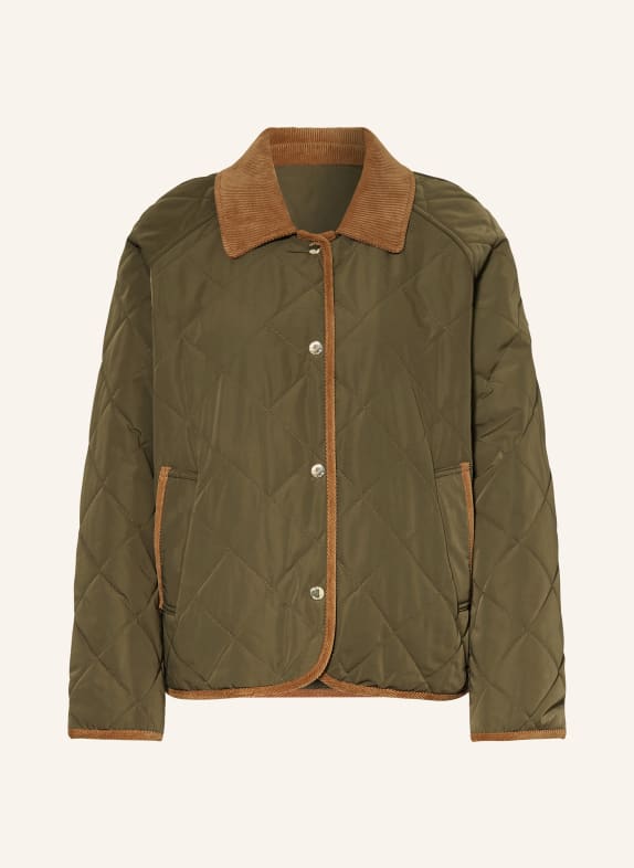 TOMMY HILFIGER Steppjacke zum Wenden KHAKI