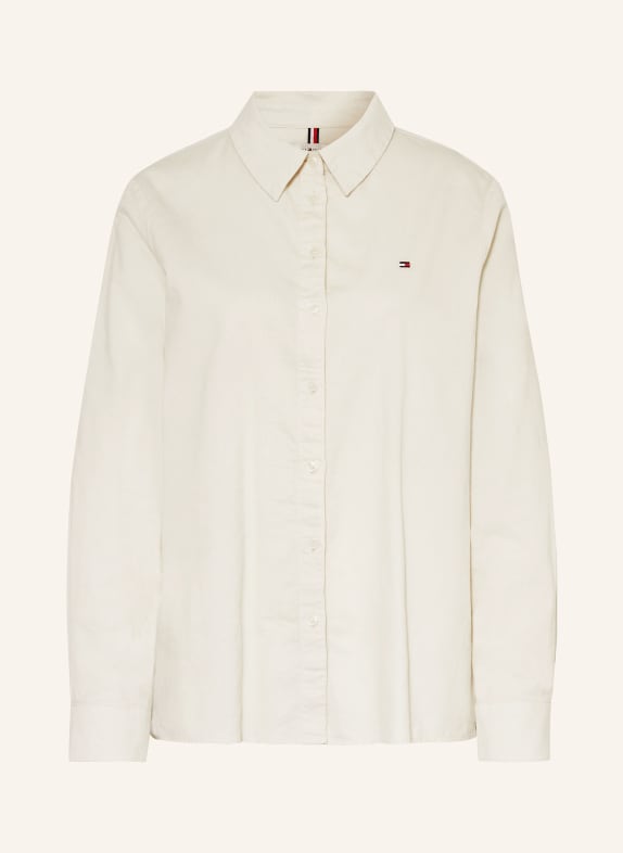 TOMMY HILFIGER Hemdbluse aus Cord WEISS