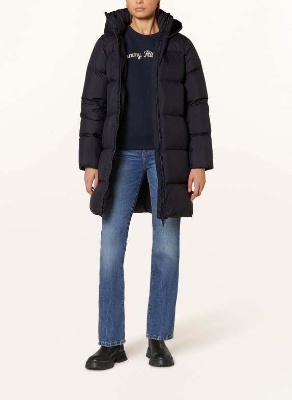 TOMMY HILFIGER Kurtka pikowana GRANATOWY