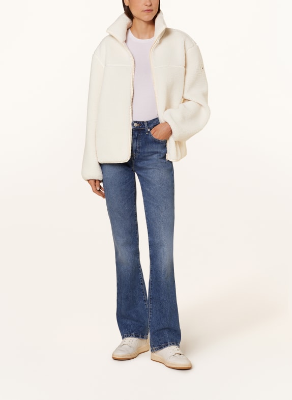 TOMMY HILFIGER Teddyfell-Jacke ECRU