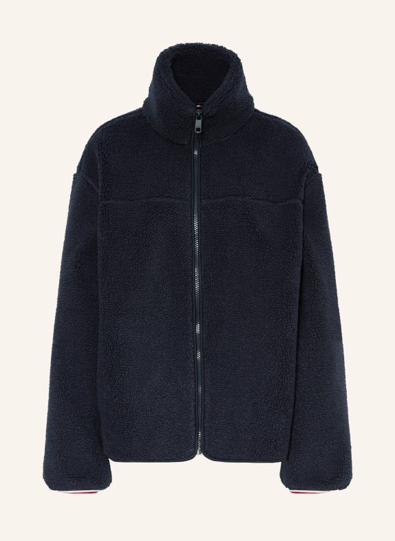 TOMMY HILFIGER Teddy jacket DARK BLUE