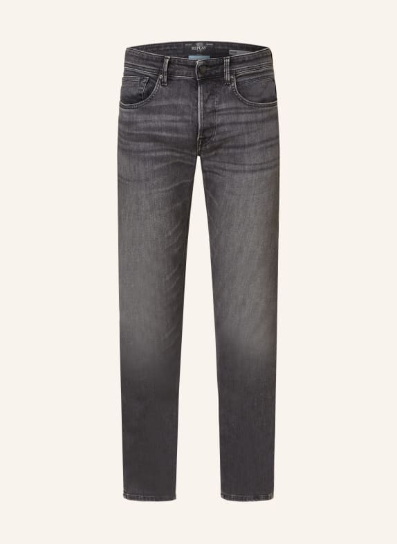 REPLAY Jeansy WILLBI regular slim fit 097 DARK GREY