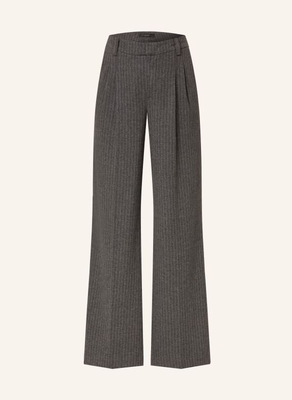 oui Trousers GRAY/ LIGHT GRAY