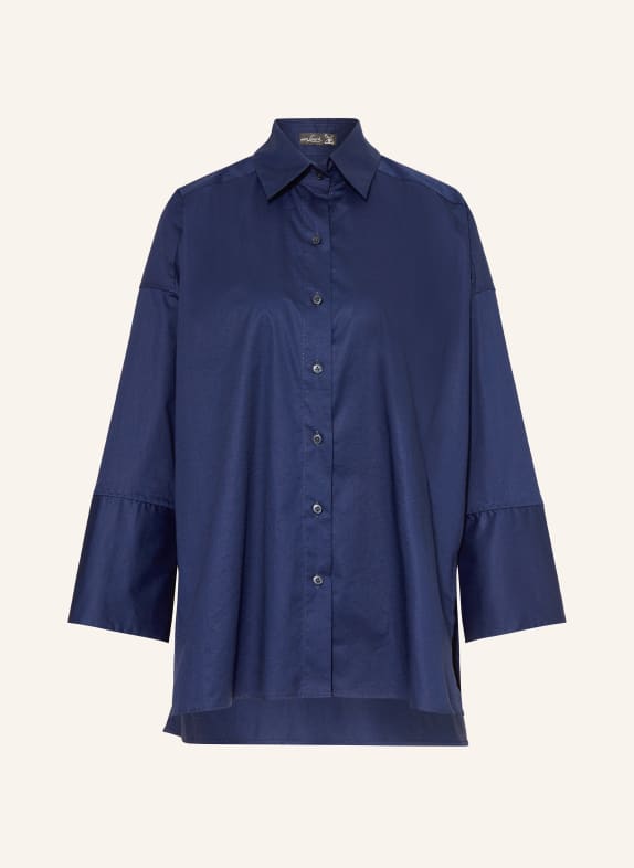 van Laack Shirt blouse DOREA with 3/4 sleeves DARK BLUE