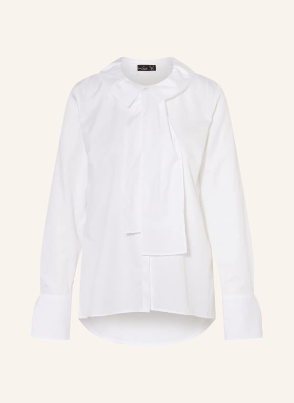 van Laack Shirt blouse ARETA with detachable bow WHITE