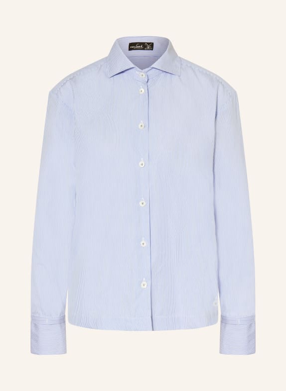 van Laack Shirt blouse BANEIS-KN WHITE/ BLUE