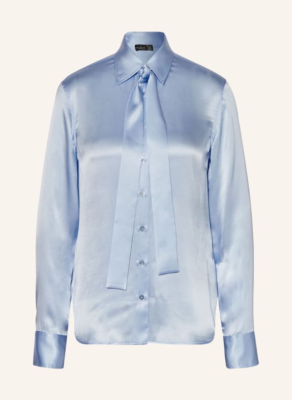 van Laack Shirt blouse CELLAI in silk LIGHT BLUE