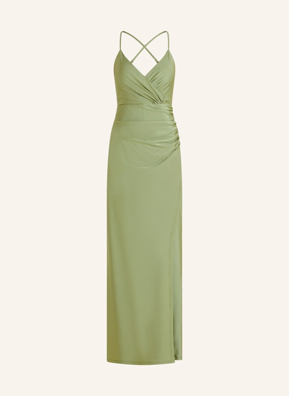 VM Vera Mont Abendkleid aus Satin HELLGRÜN