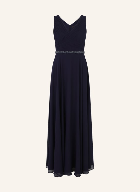 Vera Mont Evening dress with decorative beads DARK BLUE