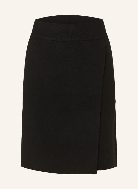 (THE MERCER) N.Y. Cashmere knit skirt BLACK